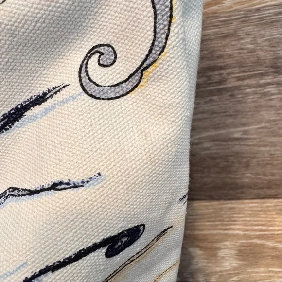 Brighton Boardwalk Wish Upon Star Nautical Anchor Yacht XL Canvas Beach Tote Y2K - Picture 4 of 14